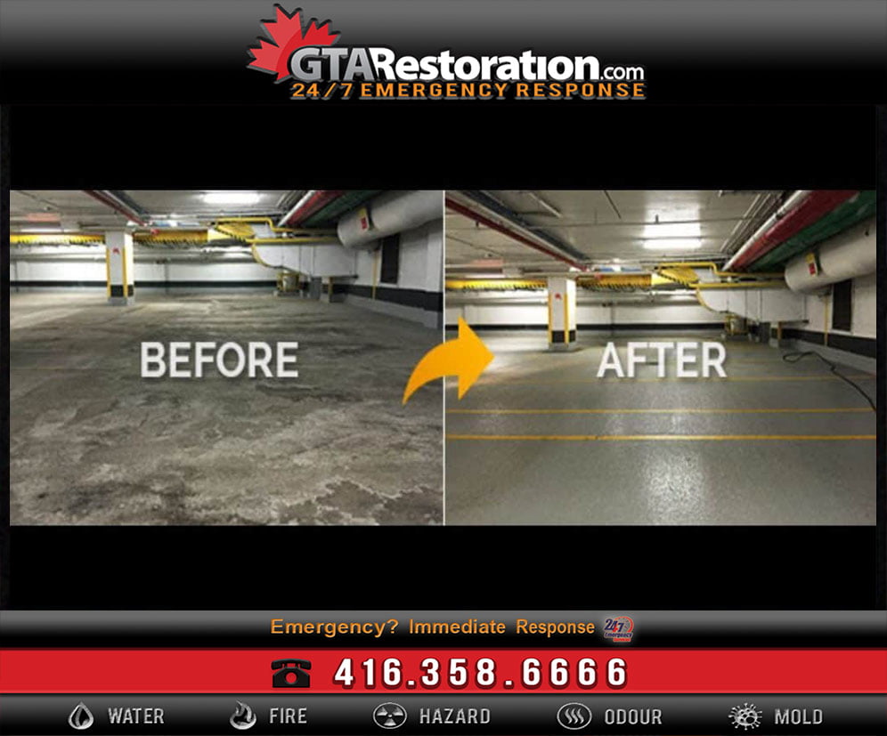 Commercial Parking Garage Cleaning Company in Toronto