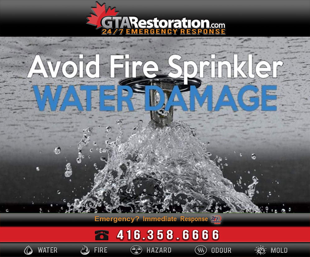 How to avoid Fire Sprinkler Water Damage?
