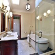 luxury toronto bathroom shower glass