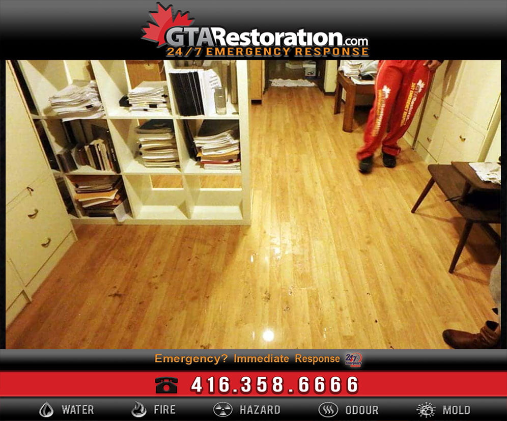 How fast should you deal with water damage?